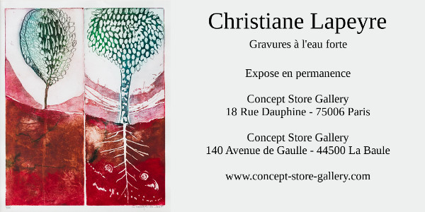 Expo Christiane Lapeyre Paris - La Baule 2019